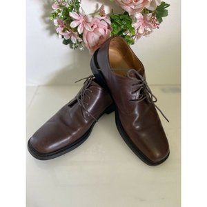 Original Cole Haan City Brown‎ Leather Oxford Dress Shoe Men's 12 M Lace Up EUC